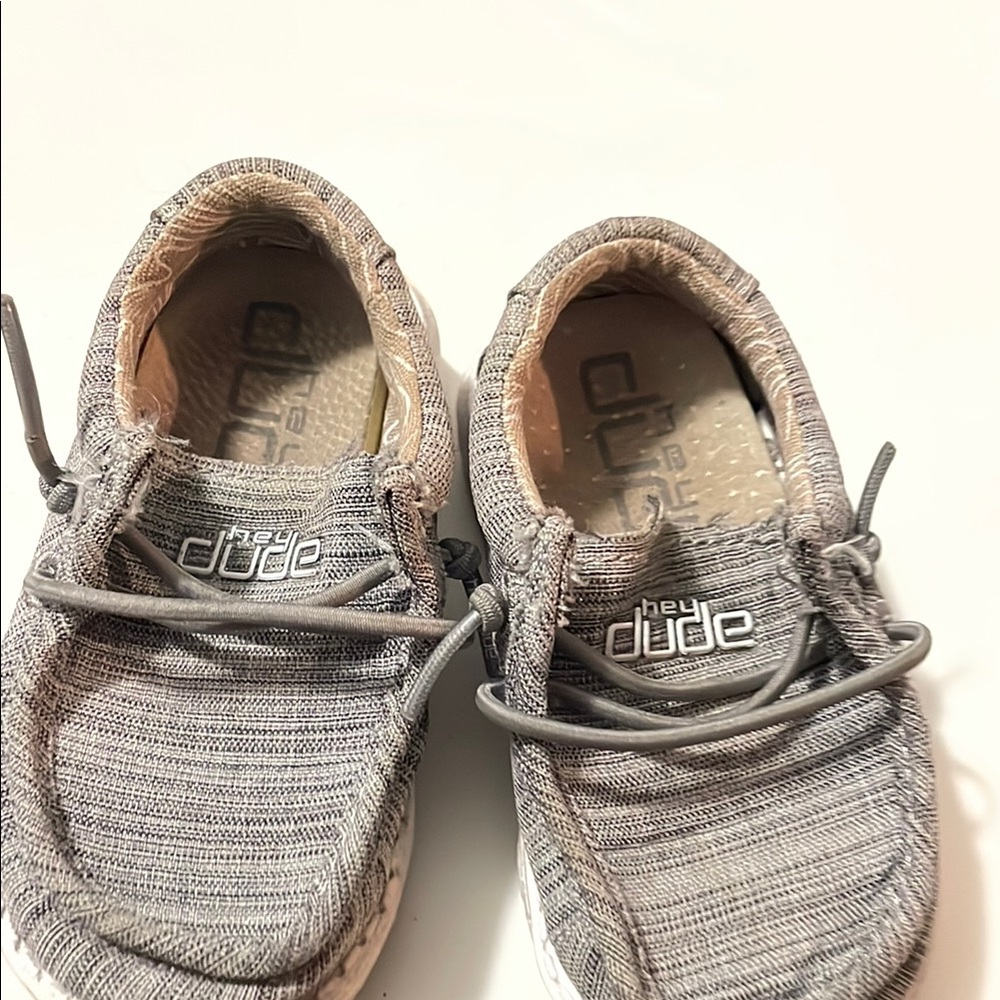 Hey Dude Charcoal Slip-On Shoes toddler 5c